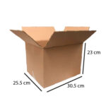 10 Cajas 30.5x25.5x23 Cm Corrugado Para Envios/e-commerce