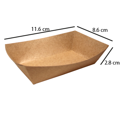 Charola Para Alimentos Desechable Bandeja Sellable 100 Pzas