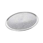 2 Charolas De Aluminio Perforadas Para Pizza 35 cm.